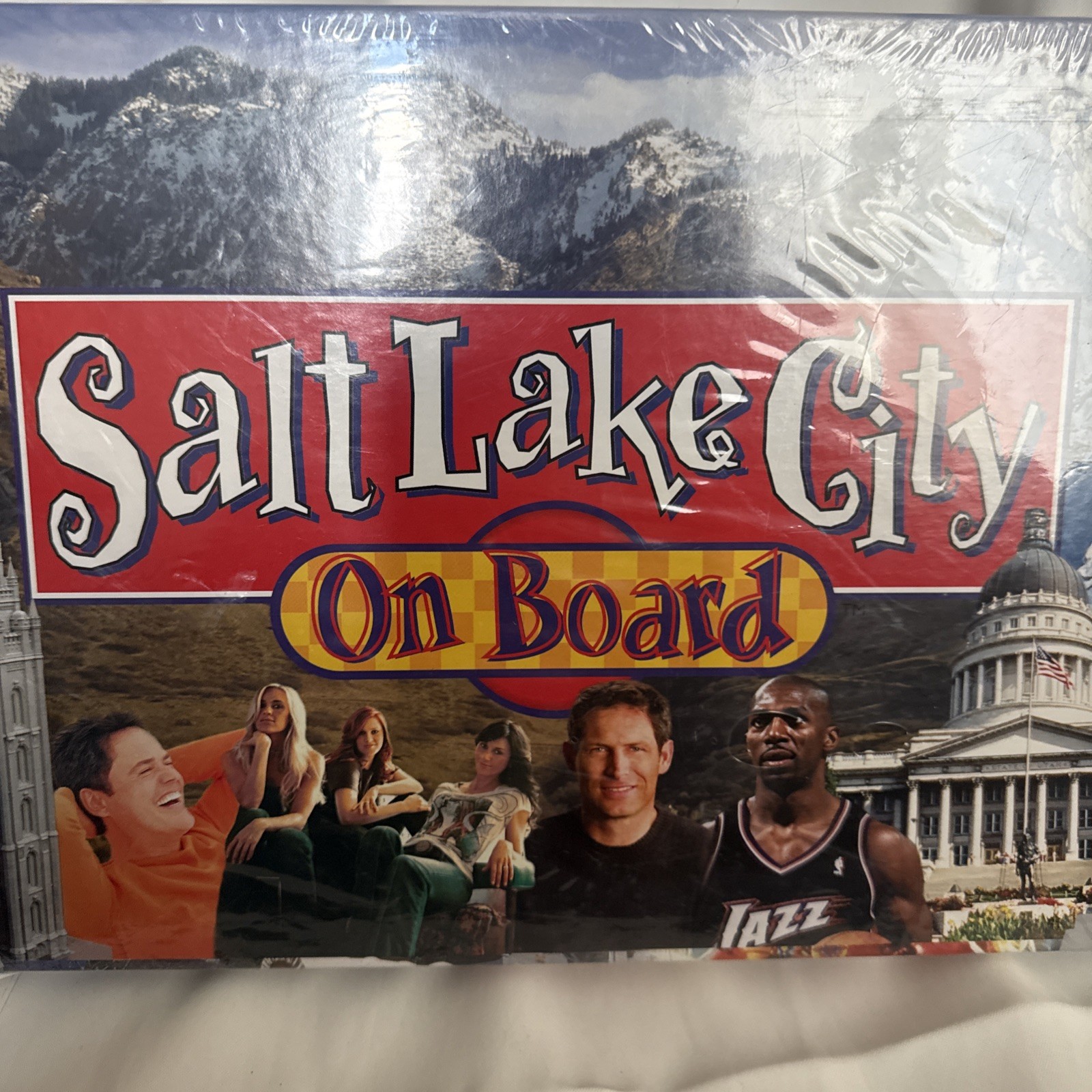 SEALED Salt Lake City On Board Family Night Game Salt Lake Utah Theme Mormon LDS