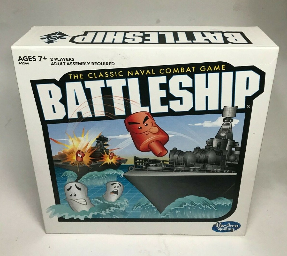 Hasbro Battleship Classic Naval Strategy Board Game Combat Complete (2016)