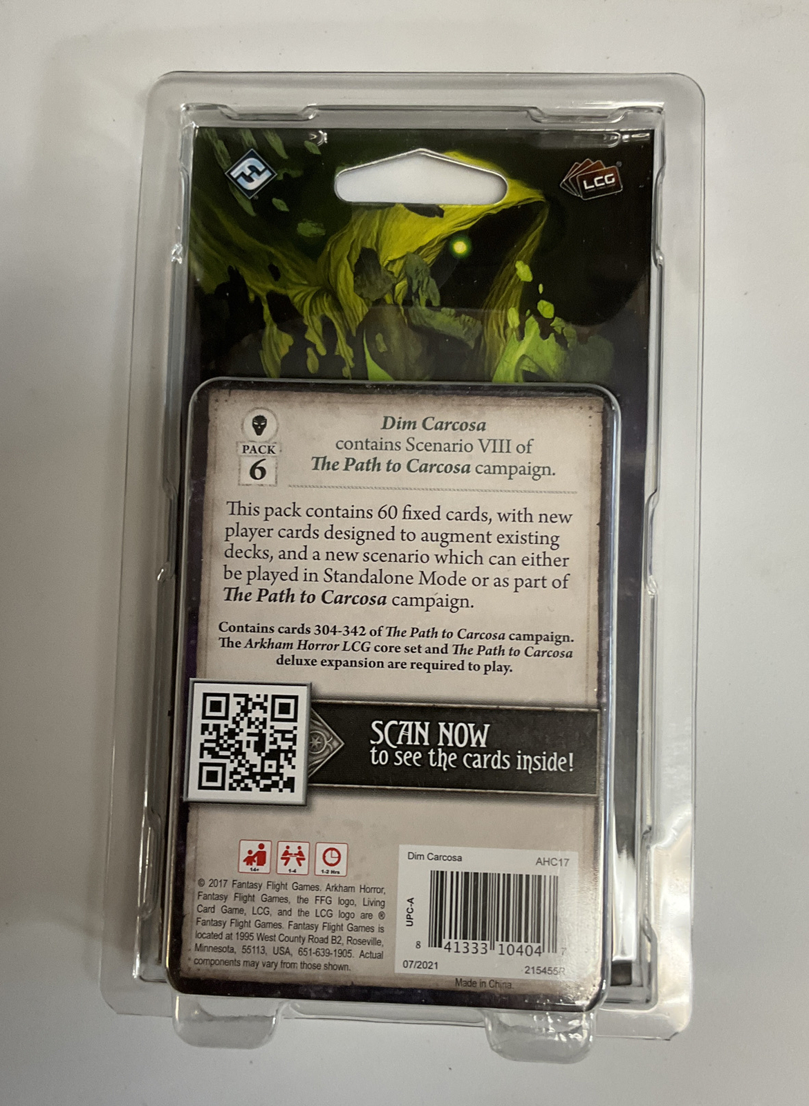 Arkham Horror LCG: Dim Carcosa – New & Sealed