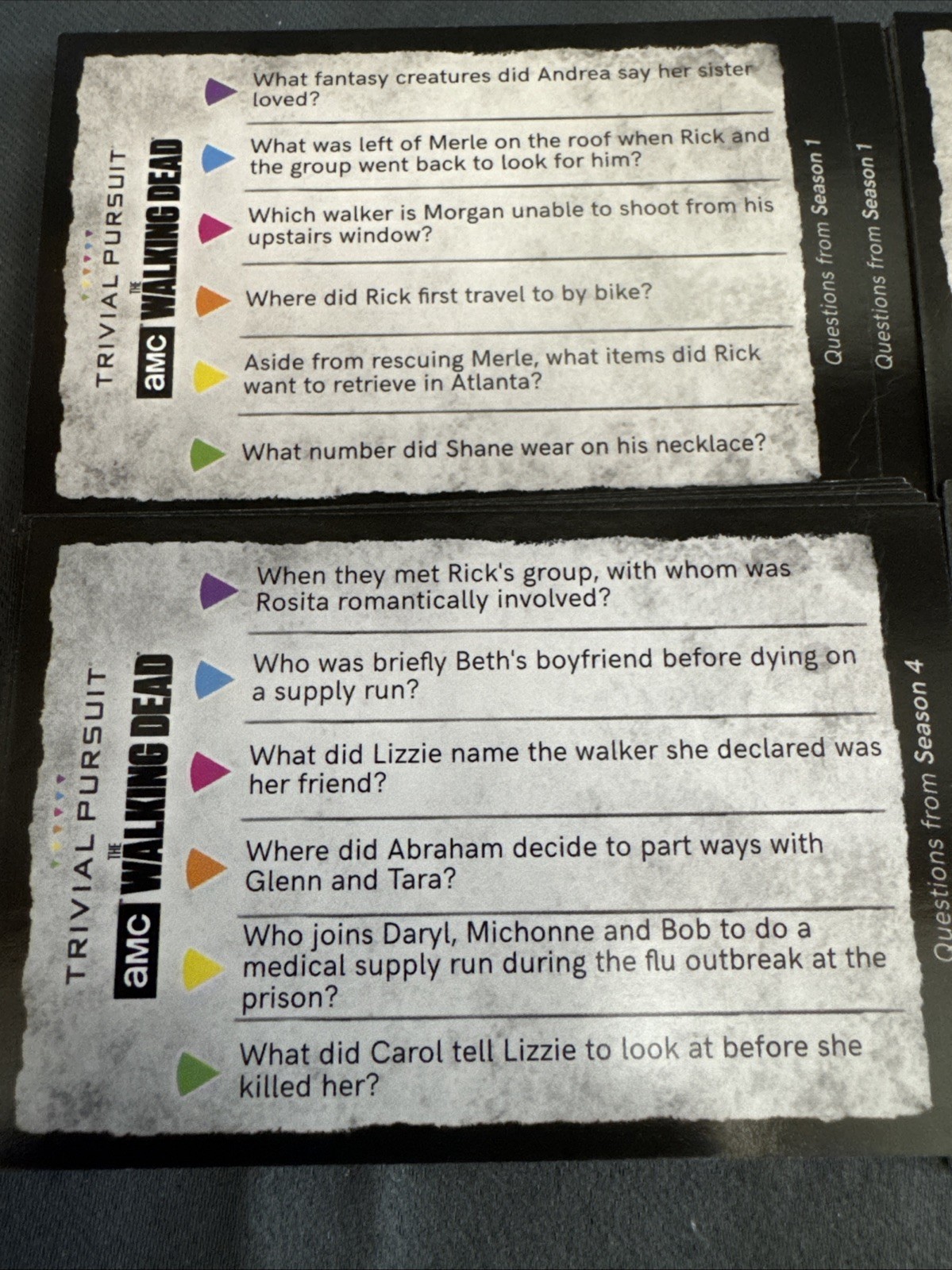 The Walking Dead: Trivial Pursuit Game 2017 AMC USAOPOLY New/Open Box