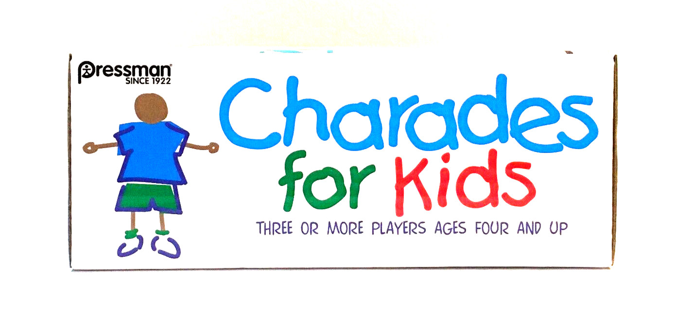 Charades for Kids Family Fun Acting Game Ages 4+ No Reading Award Winning