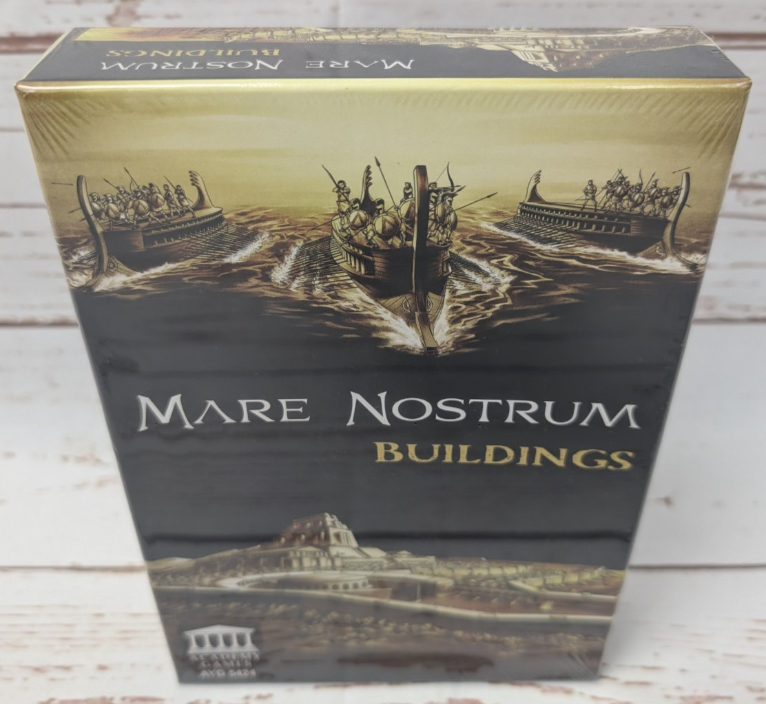 Mare Nostrum Buildings Expansion Civilization Board Game Academy Games NIS