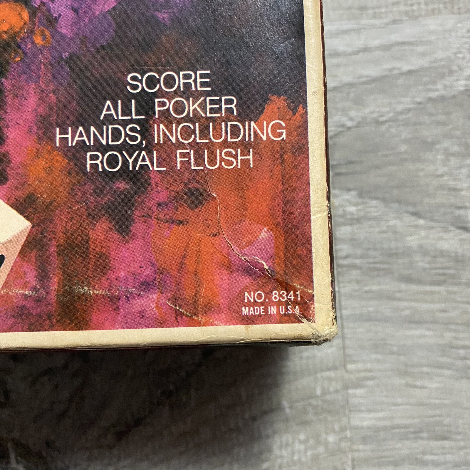 Vintage 1974 Lakeside’s Royal Kismet Poker Dice Family Game Complete *Read*