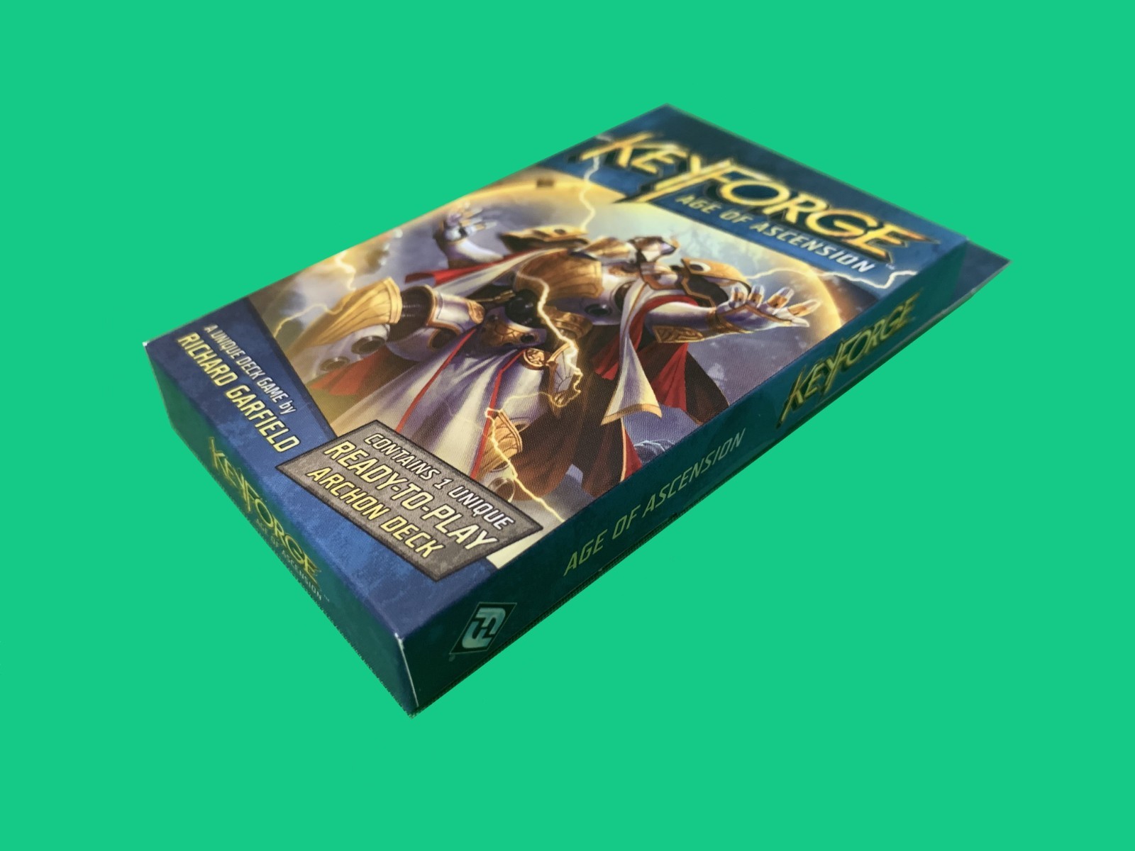 KeyForge: Age of Ascension Bundle | Archon Deck & Storm Crawler Playmat | New