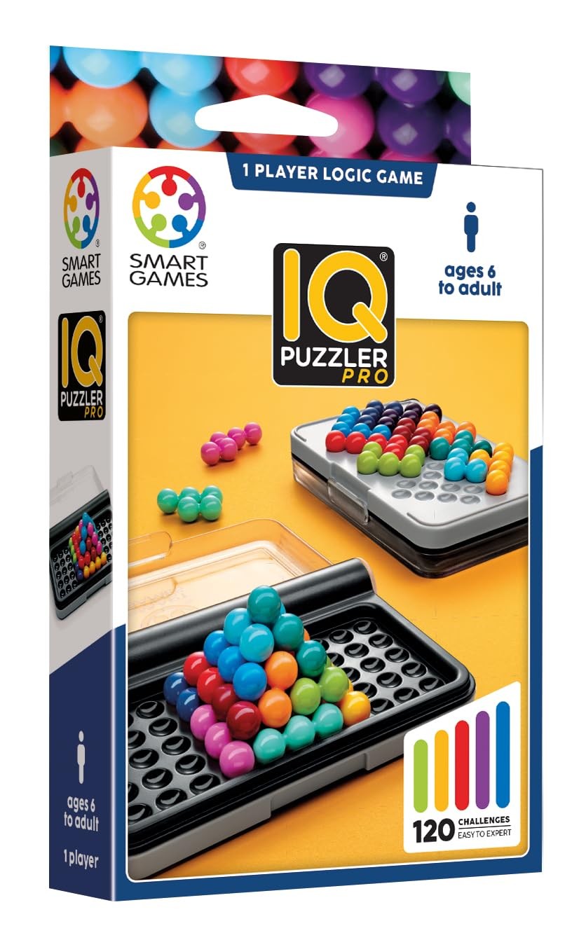 IQ Puzzler Pro | Boost Logic and Problem Solving Skills | Level Up with 120 2…