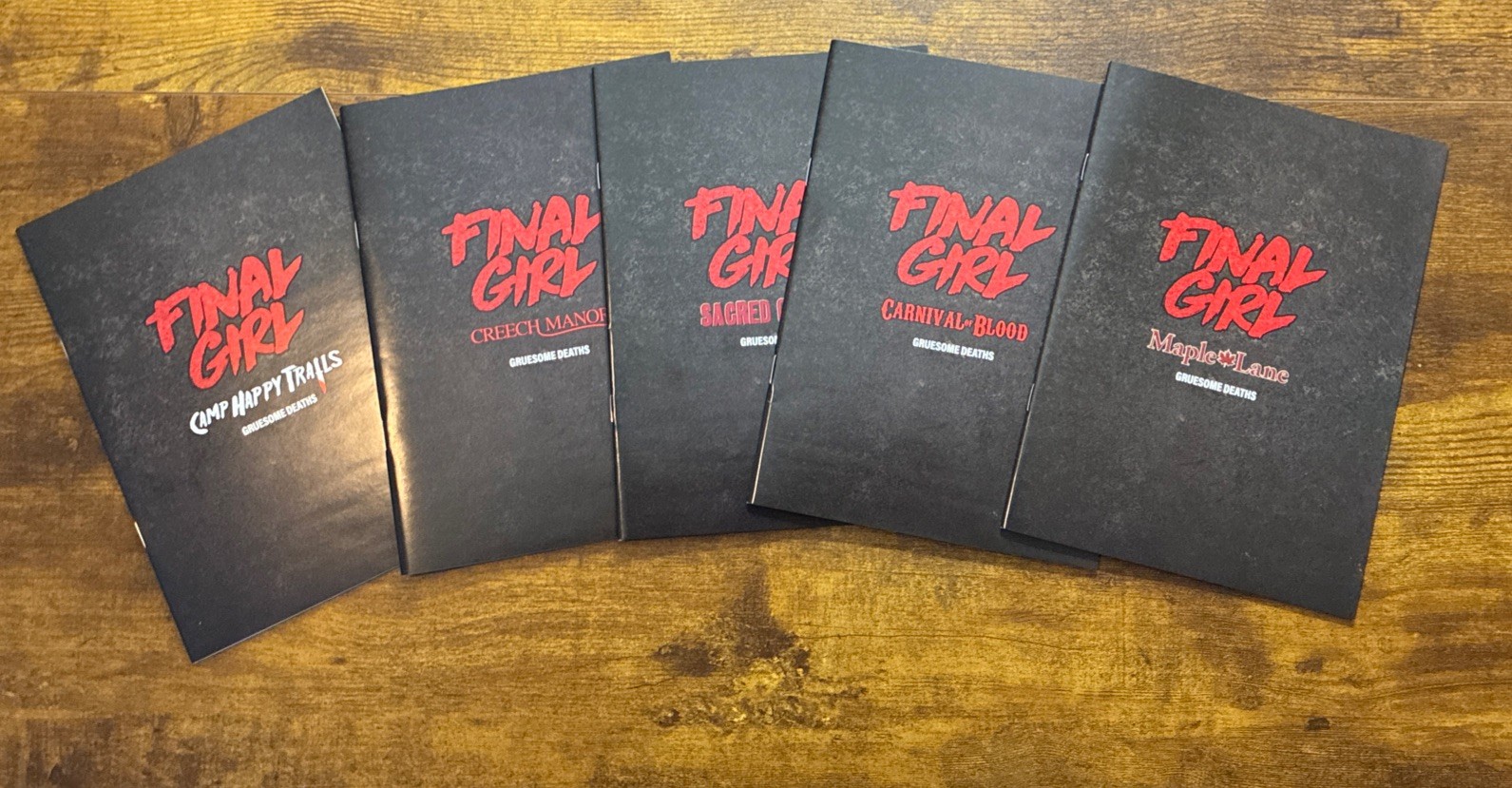 Final Girl Board Game Series 1 Gruesome Deaths VRGFGGDBS1
