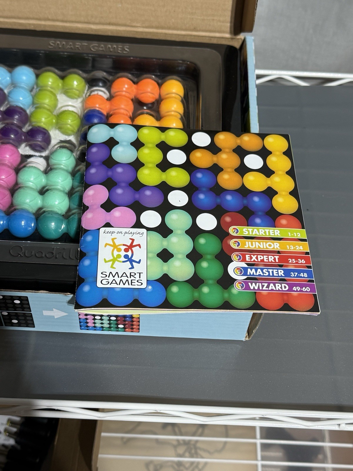 Smart Games Quadrillion Multi-Level Logic Game 2013 Edition Complete In Box