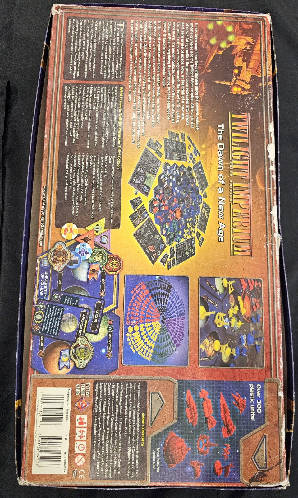 TWILIGHT IMPERIUM FFG Board Games Game Sci-Fi Galactic 3rd Ed Fantasy pre-owned