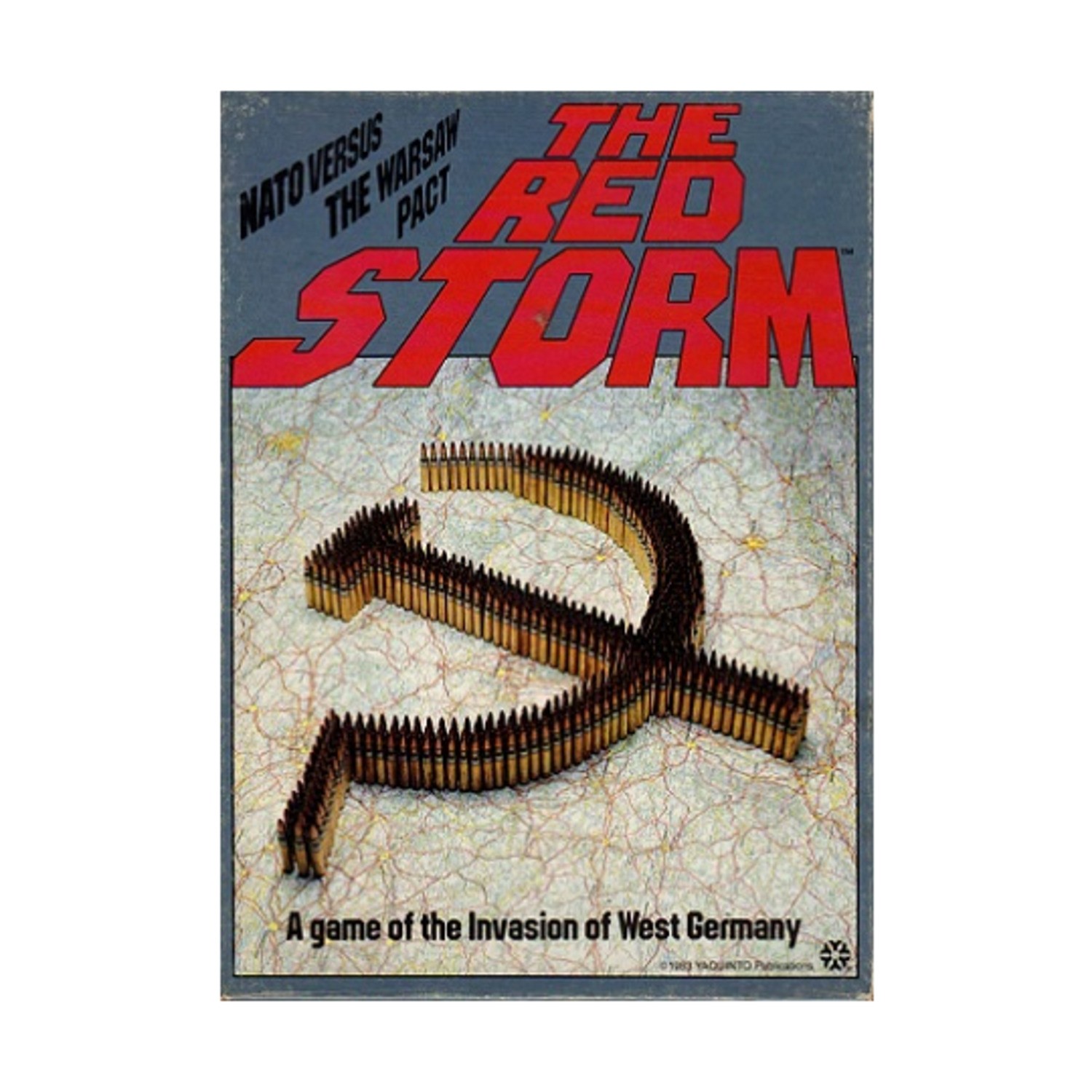 Yaquinto Wargame Red Storm Boxed Fair/VG