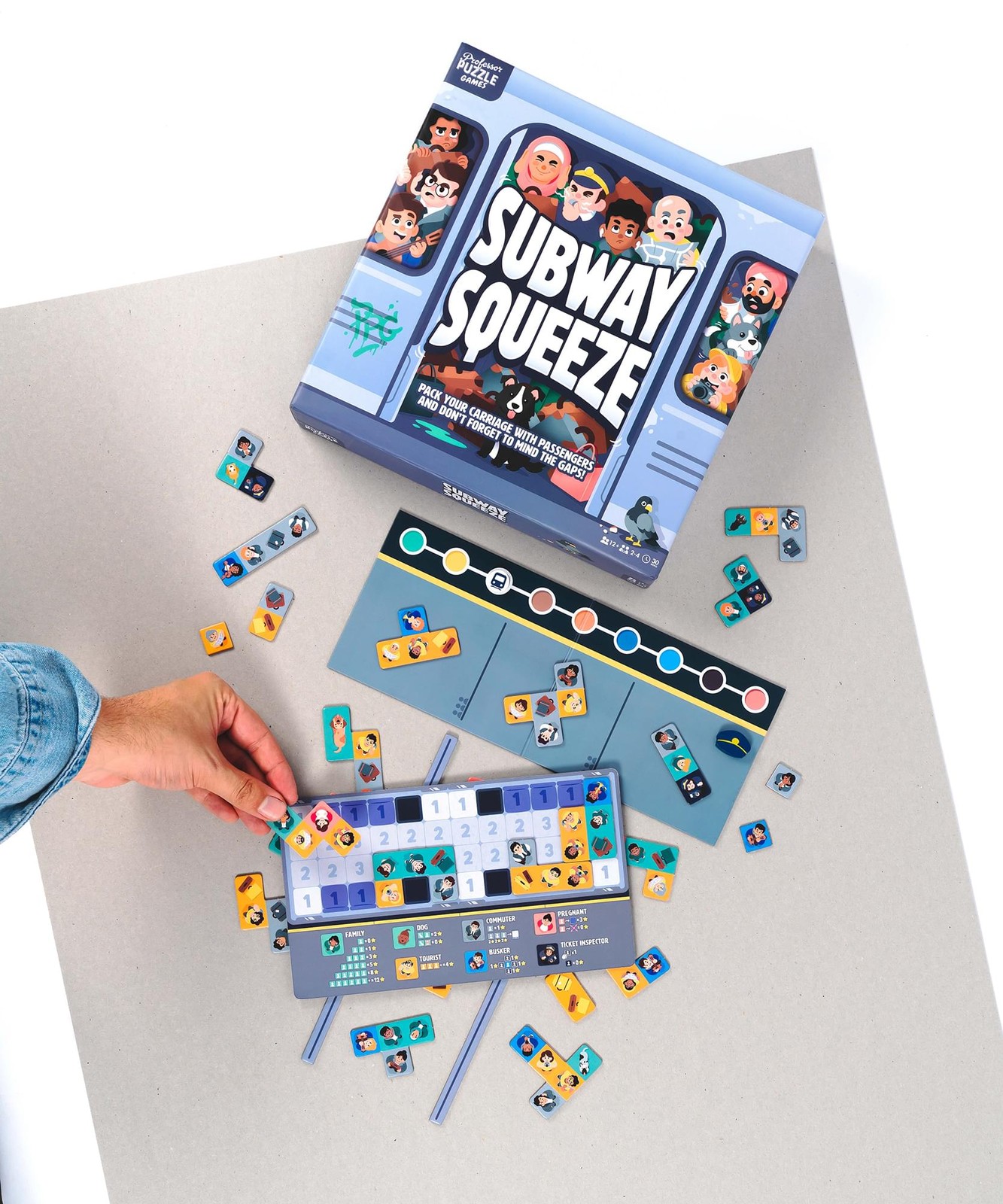 Subway Squeeze Game | 2-4 Players