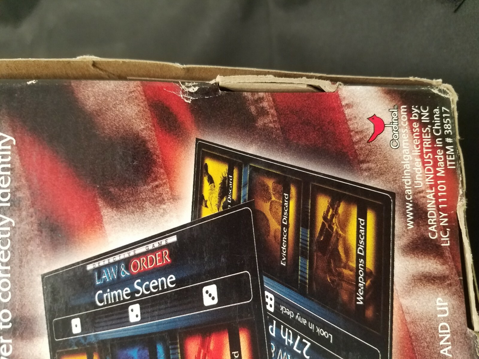 Law and Order Game – Detective Game – Large Box Version Complete