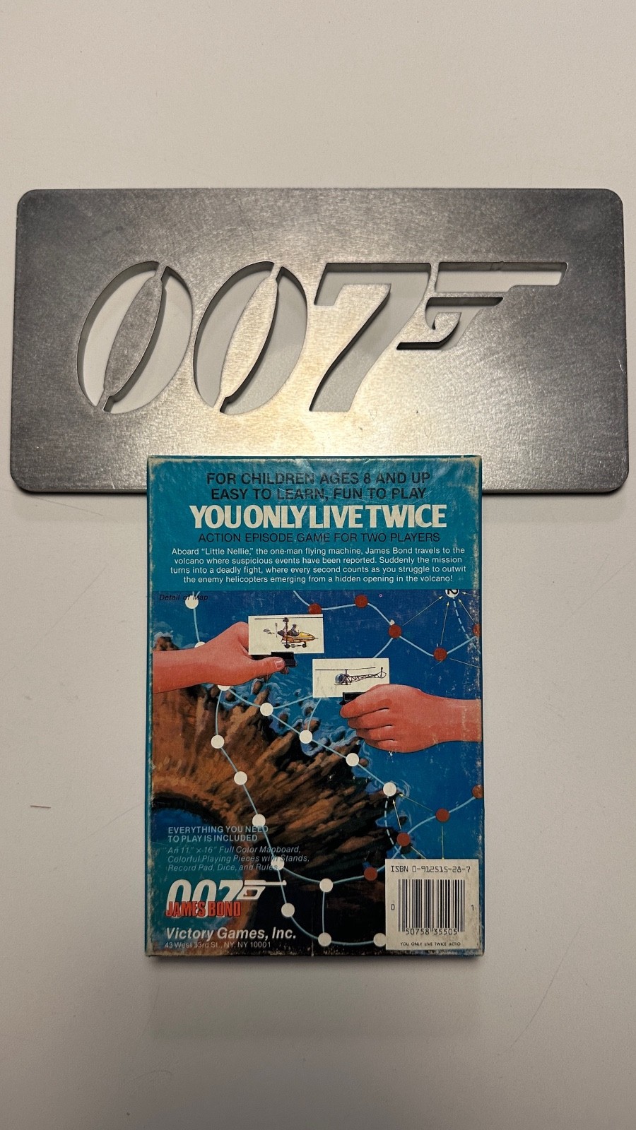 James Bond 007 Goldfinger + You Only Live Twice Mixed Partial Game Lot