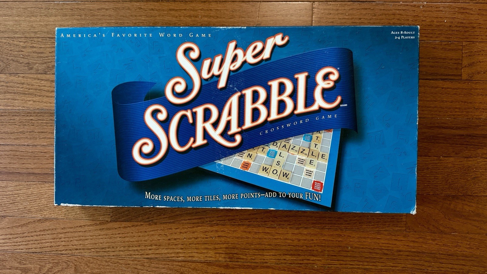 Super Scrabble Winning Moves by Hasbro 2004 Board Game 200 Tiles complete