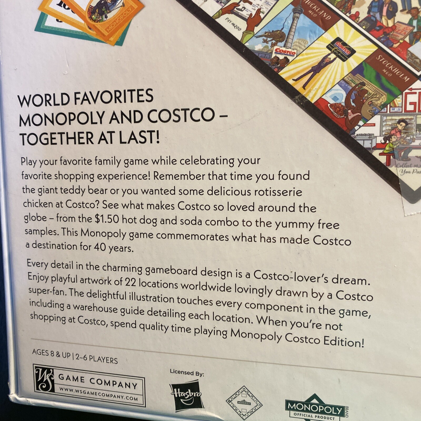 Costco Monopoly Board Game Special Edition by WS Game Company Hasbro NEW SEALED!