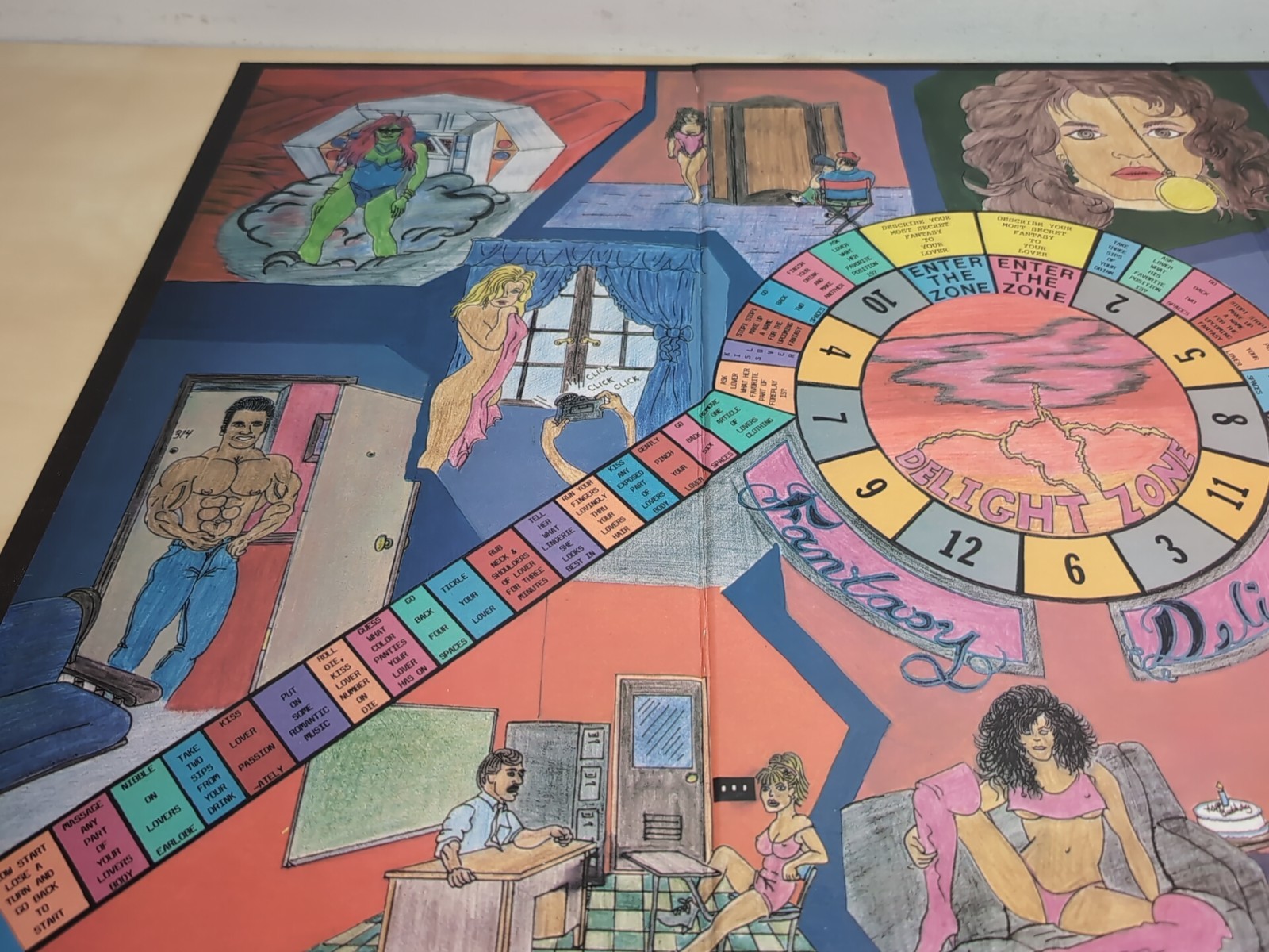 Rare *Fantasy Delight* Role Playing Fantasy Board Game for Adults Nitetime Games