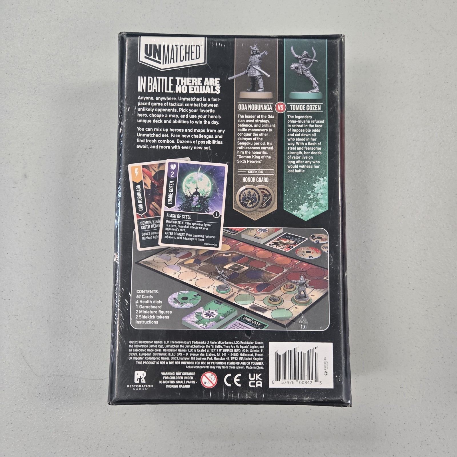 NEW and Sealed, Unmatched SUN’S ORIGIN – Restoration Games