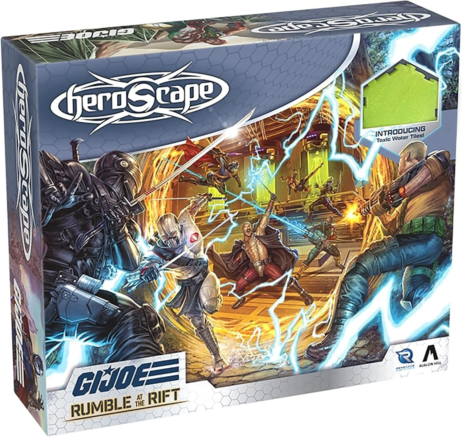 Heroscape: G.I. JOE: Rumble At The Rift 2 Player Battle Box