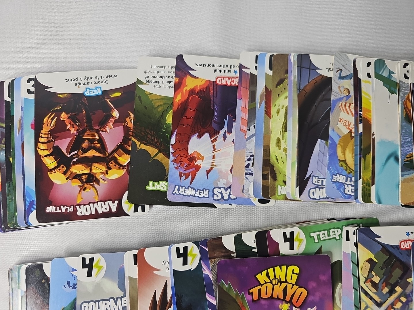 King Of Tokyo Replacement Part / Piece – 66 Cards