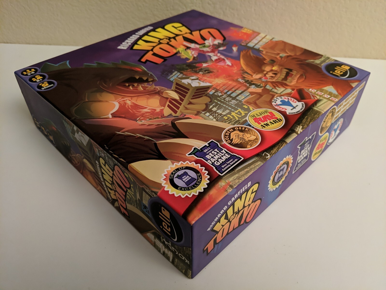 Richard Garfield KING OF TOKYO Strategy Children’s Family Party Board Game iello