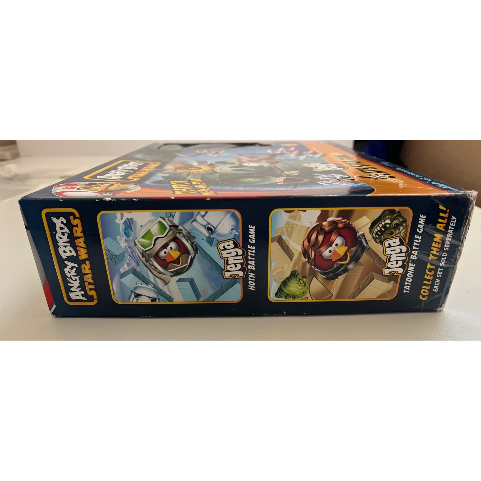 Hasbro Angry Birds Star Wars Jenga Death Star Game A2845 Exclusive Chewie Figure