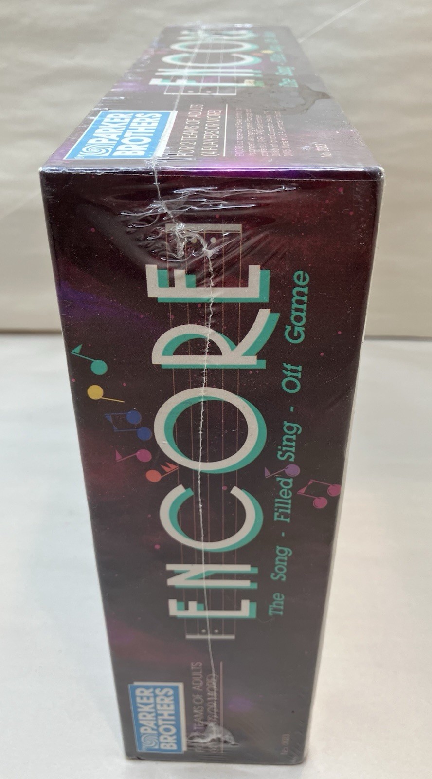 Vintage 1989 Parker Brothers Encore Game Song Filled Sing Off Board Game SEALED