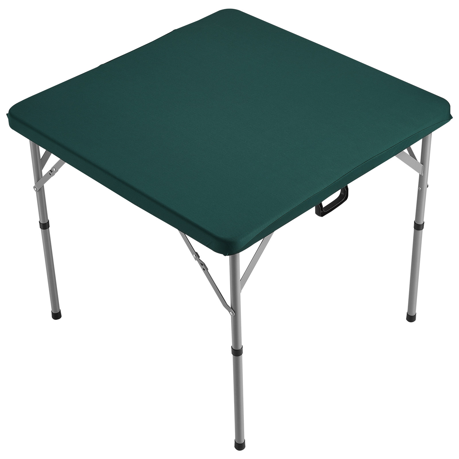 VEVOR Mahjong Table Fold-in-Half 4 Player Card Table & Wear-Resistant Tabletop