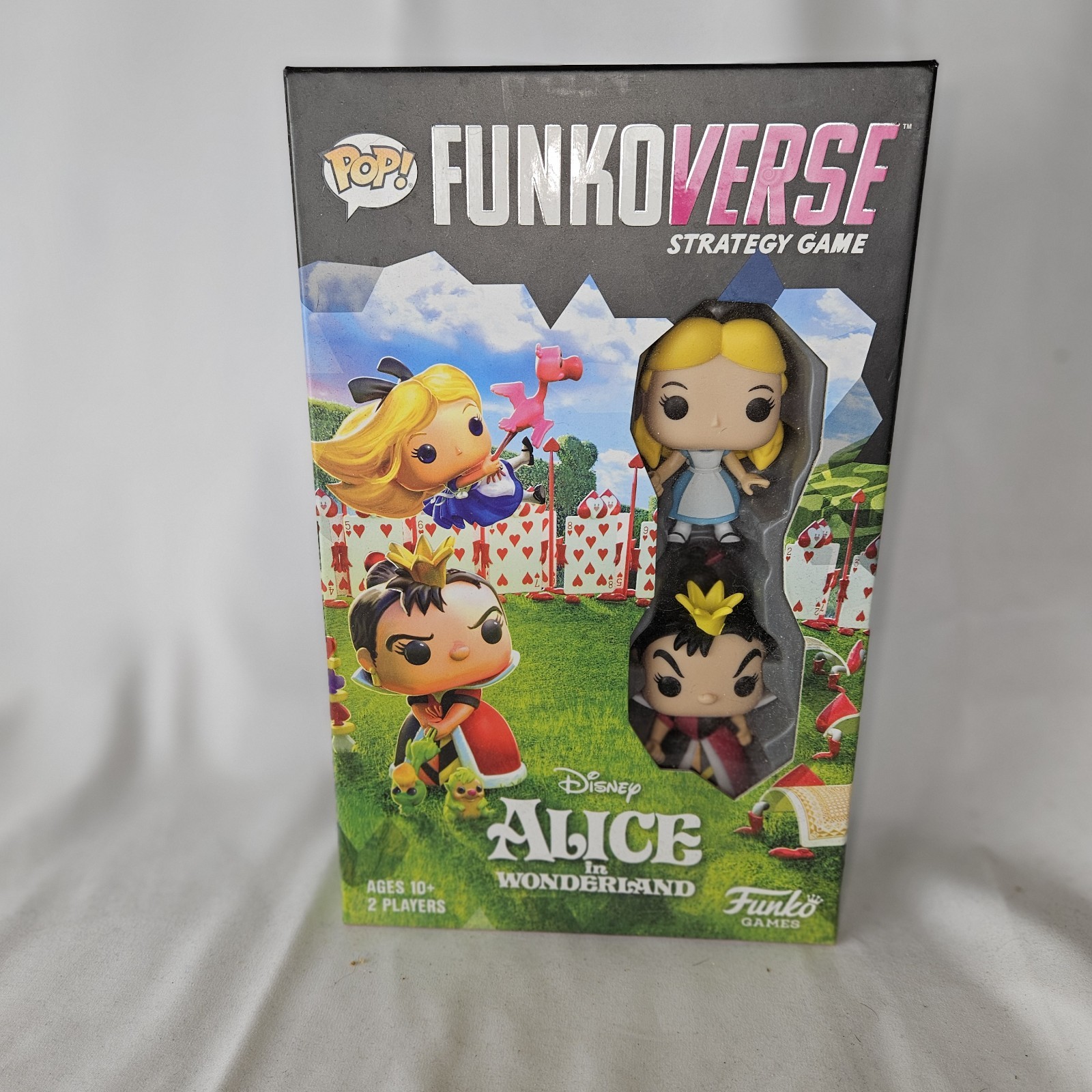Funko Verse Alice In Wonderland Strategy Board Game Funkoverse Diamond Chase