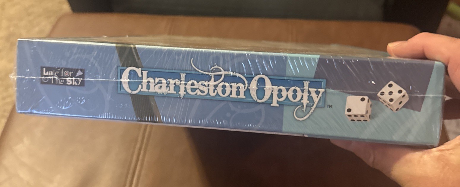 Late for the Sky Board Game Charleston SC Charleston Opoly Brand New/Sealed