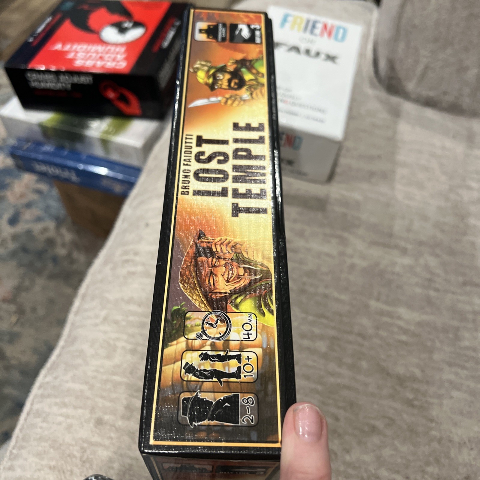Lost Temple board game excellent condition Ages10+2-8Players By Stronghold Games