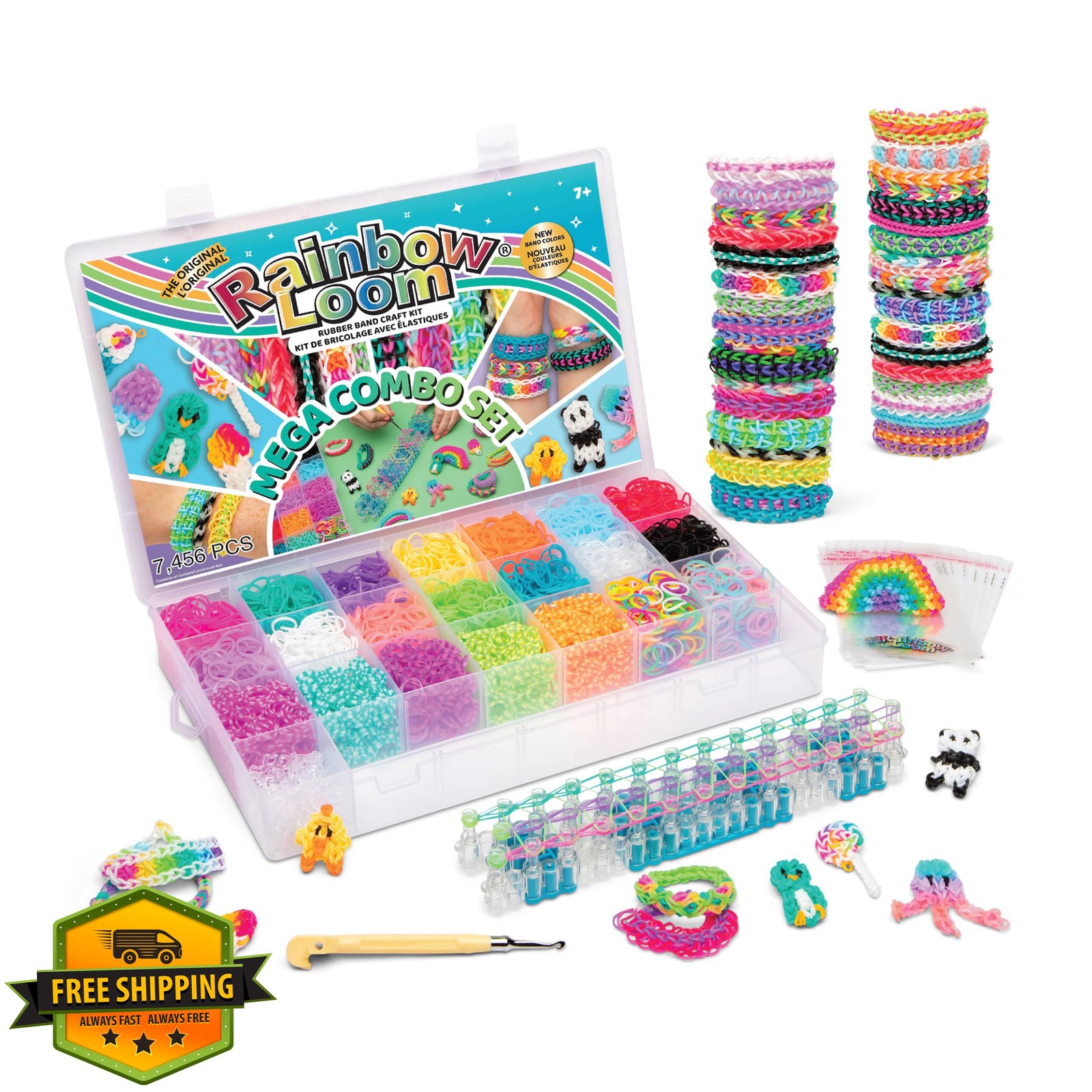 Rainbow Loom MEGA Combo Set 7000+ bands