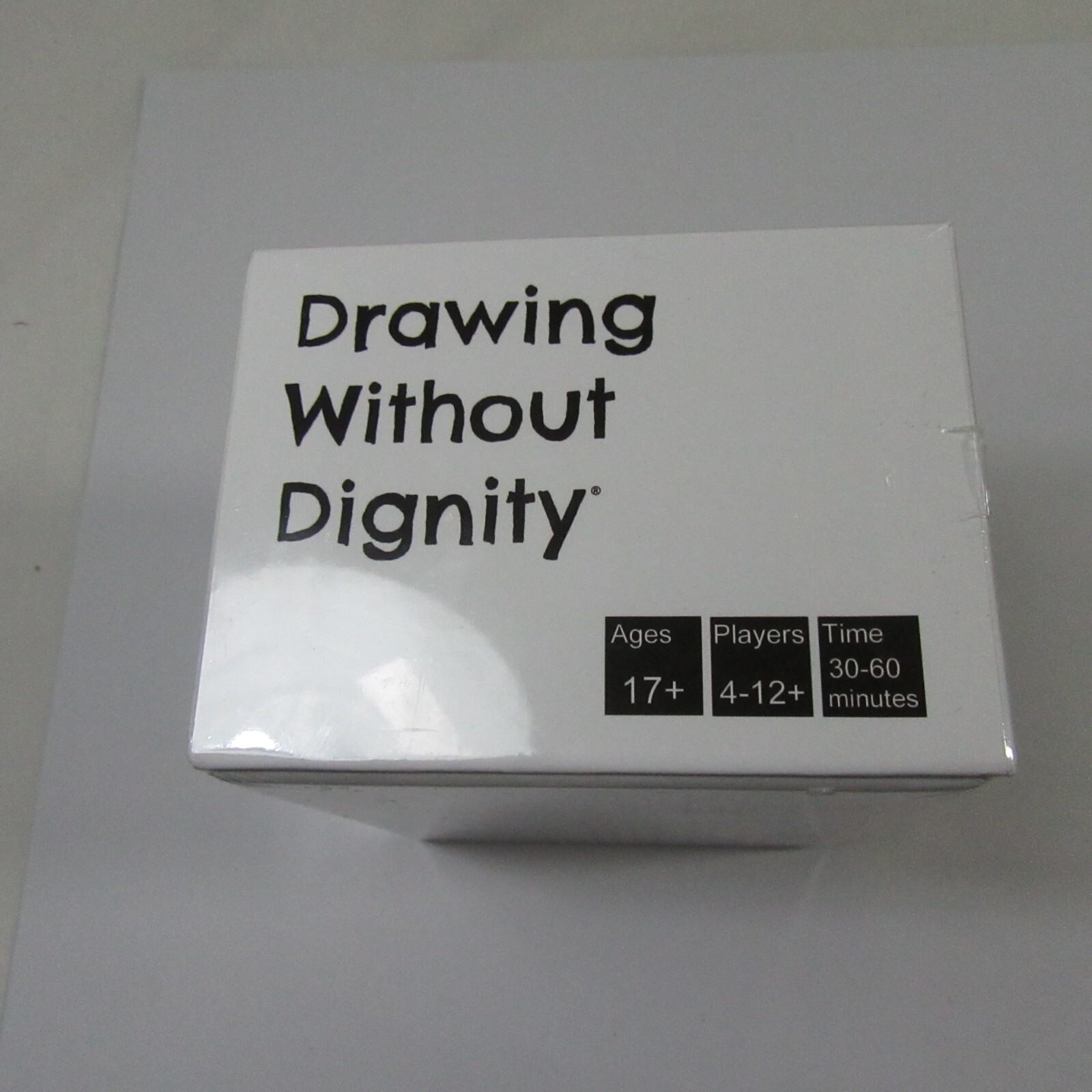 Drawing Without Dignity Game Uncensored Sketches Ages 17 4-12 Players Sealed