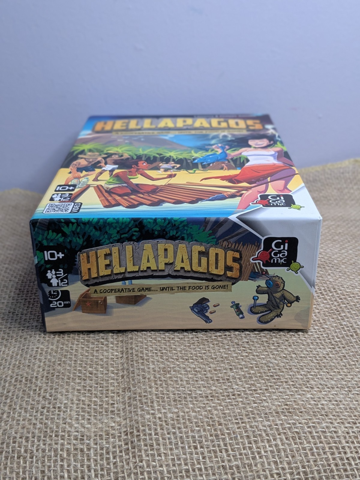 New Hellapagos Board Game by Laurence & Philippe Gamelin CO OP Family Survival