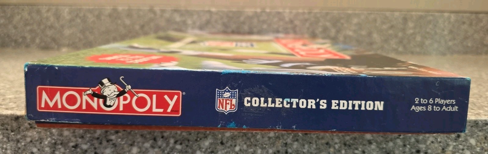 Monopoly NFL Collector’s Edition Board Game 2003 Hasbro Complete