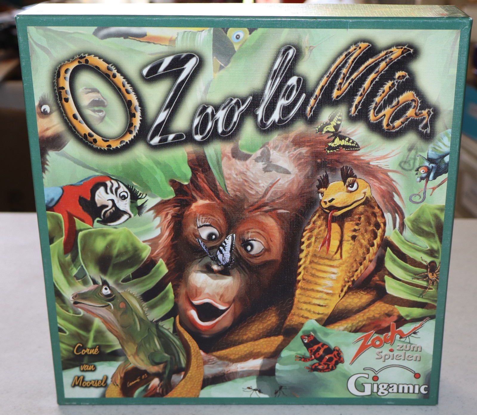 O Zoo Le Mio Family Board Game from Gigamic/Rio Grande Games, Complete