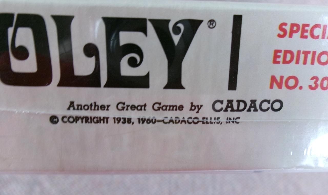 Vintage 1968 Cadaco TRIPOLEY No. 300 Special Edition Game Michigan Rummy Sealed