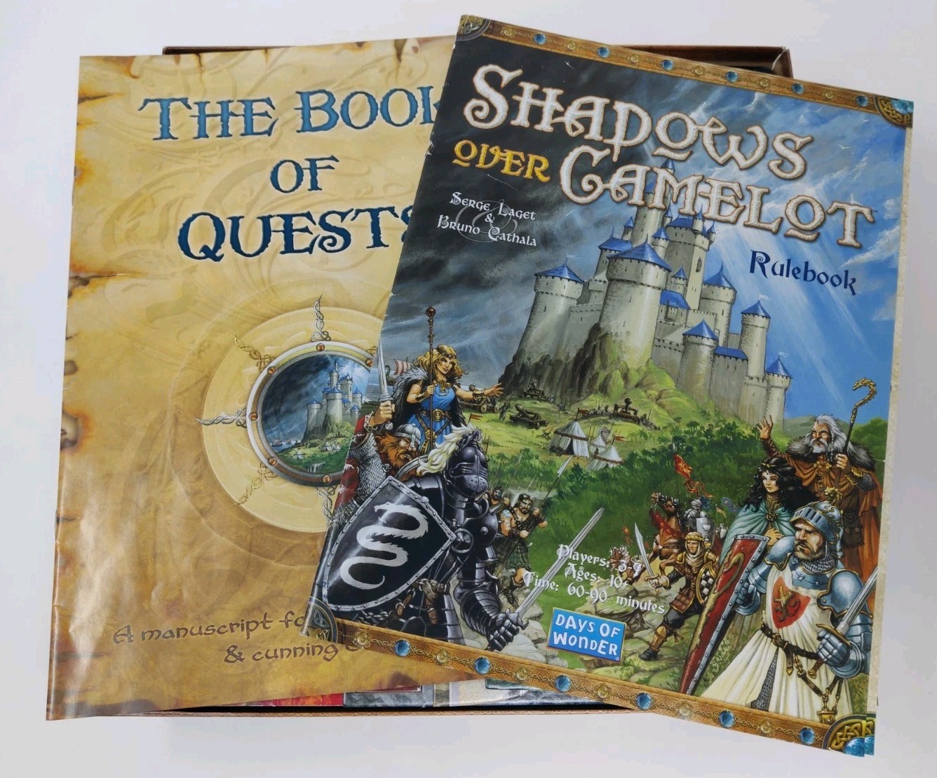 Shadows Over Camelot, Days of Wonder, Excalibur Camelot Board Game, Complete