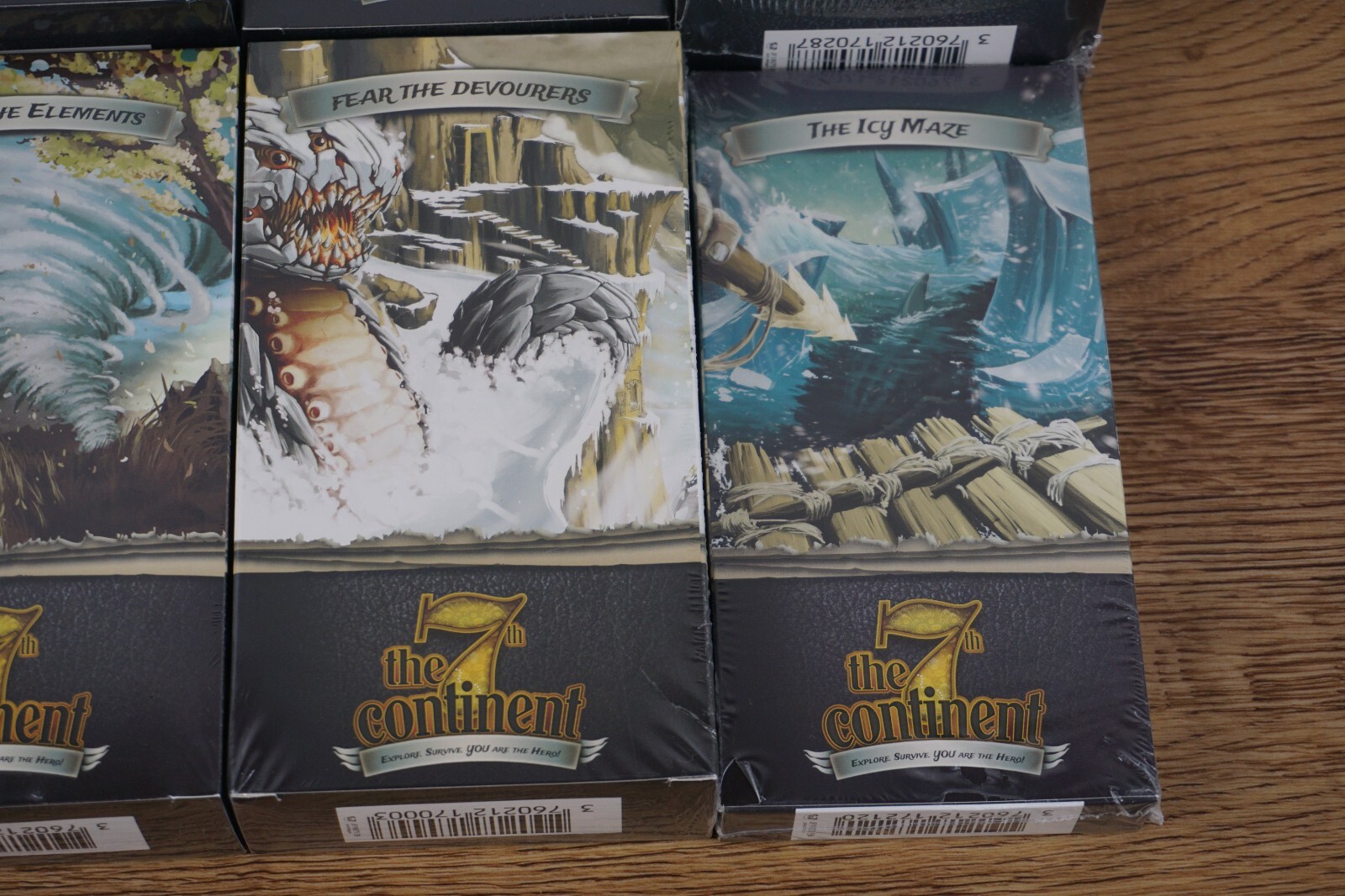 NEW SEALED – 7th Continent all expansions bundle (11 expansions) Serious Poulp