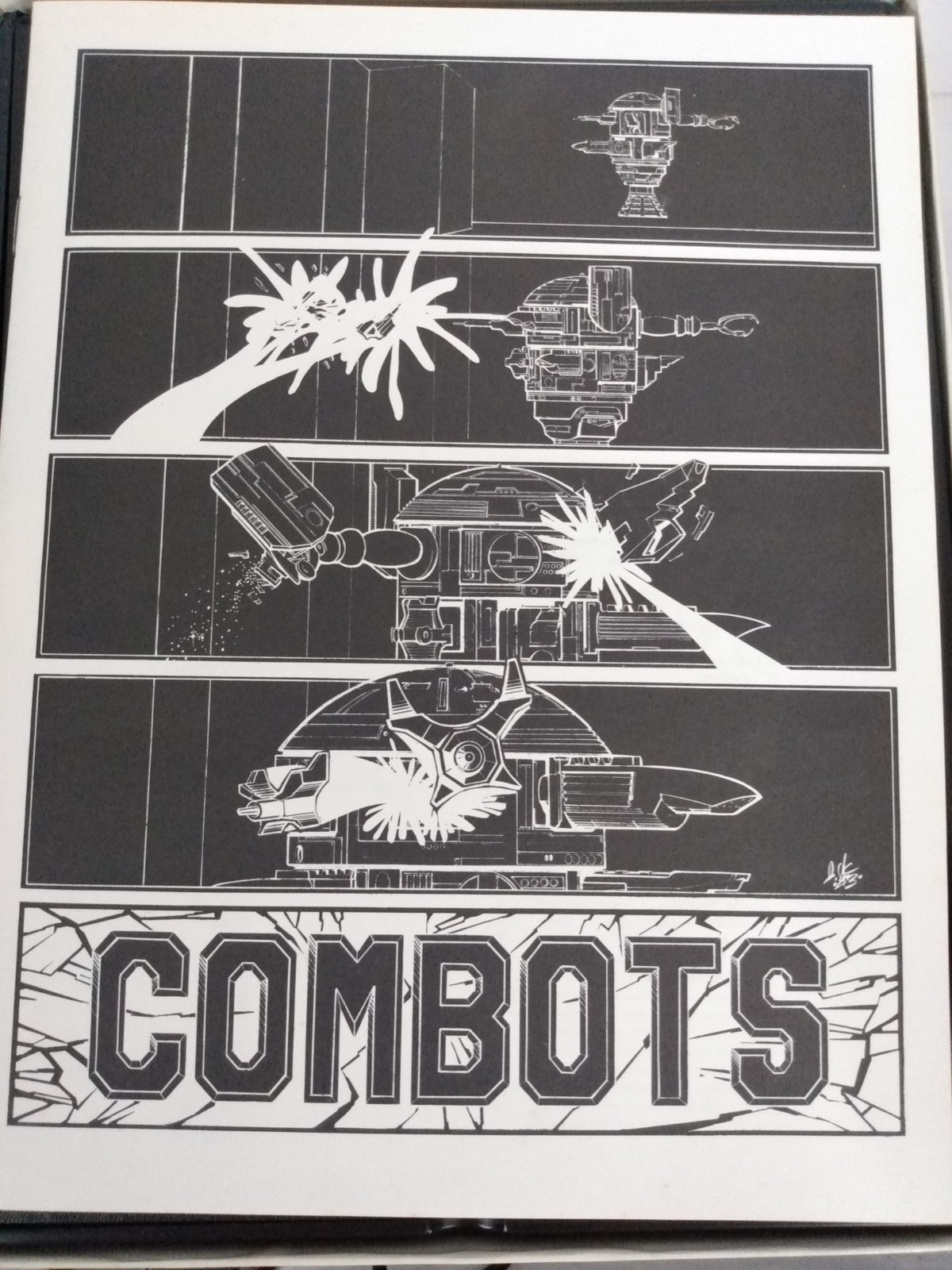 Vtg Combots Strategy Board Game FASA 1603 1983 Sci-fi Fantasy Role Playing
