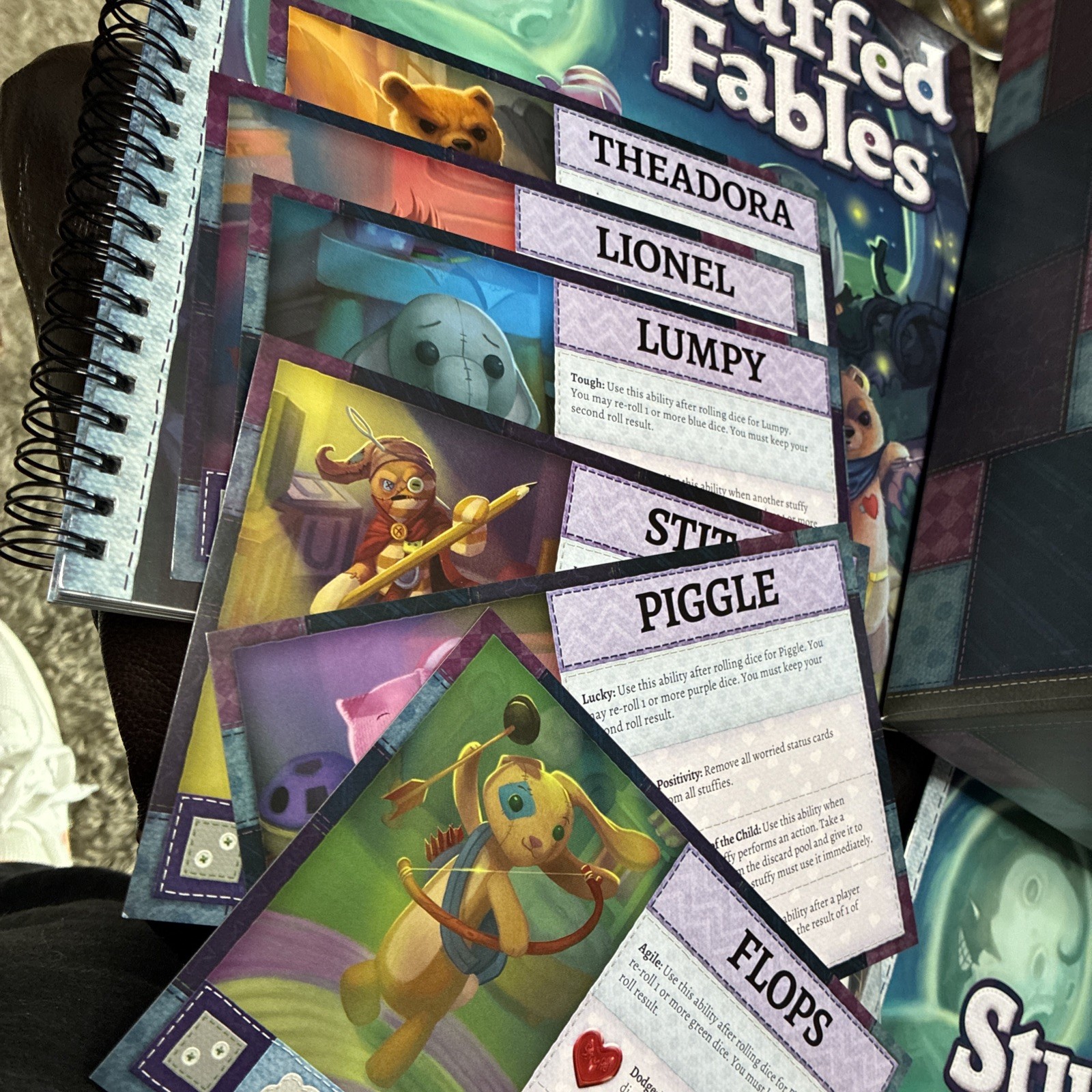 Stuffed Fables Board Game by Plaid Hat Games 2017 – 99+% Complete