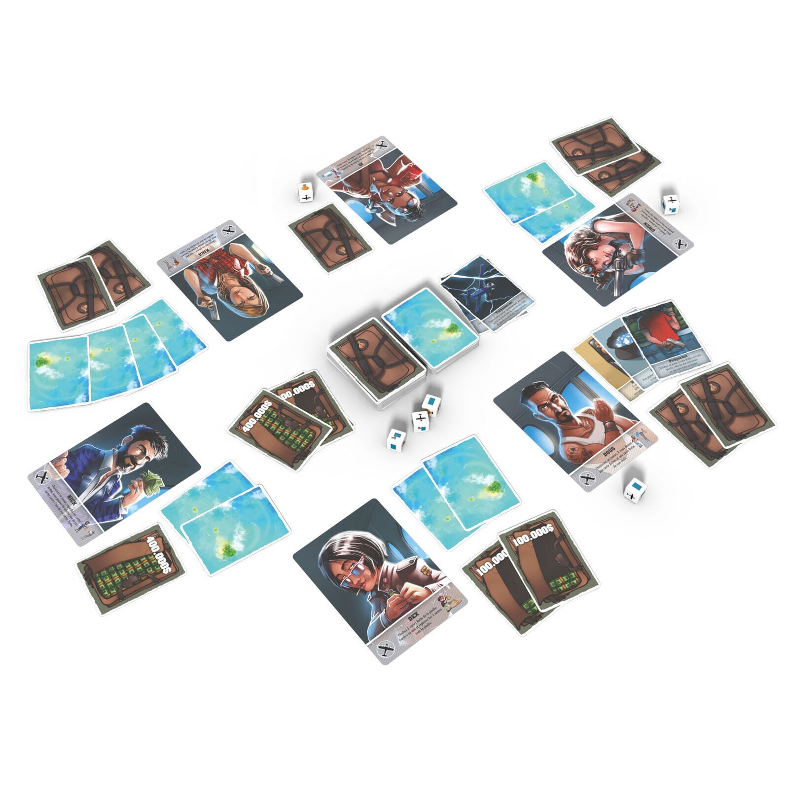 Bahamas – Matagot Board Game – Ages 10+ 4-8 Players