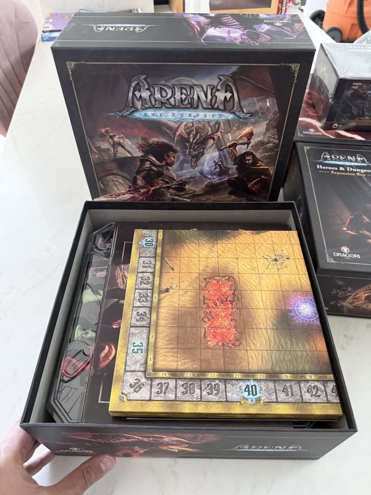 Arena: The Contest with Kickstarter Exclusive Bundle