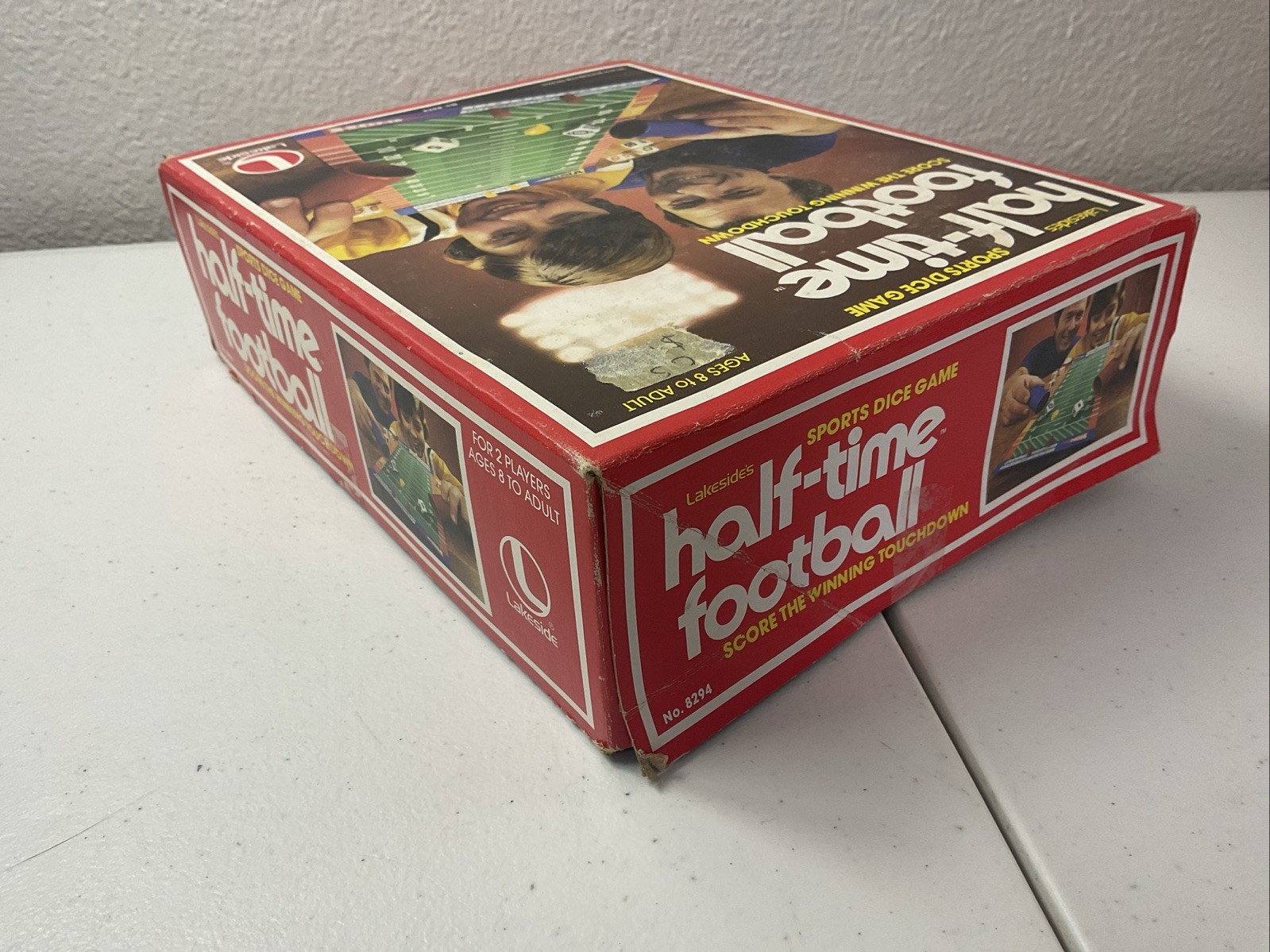 Half-Time Football Game 1979 Lakeside Toys #8294 Sports Dice Game