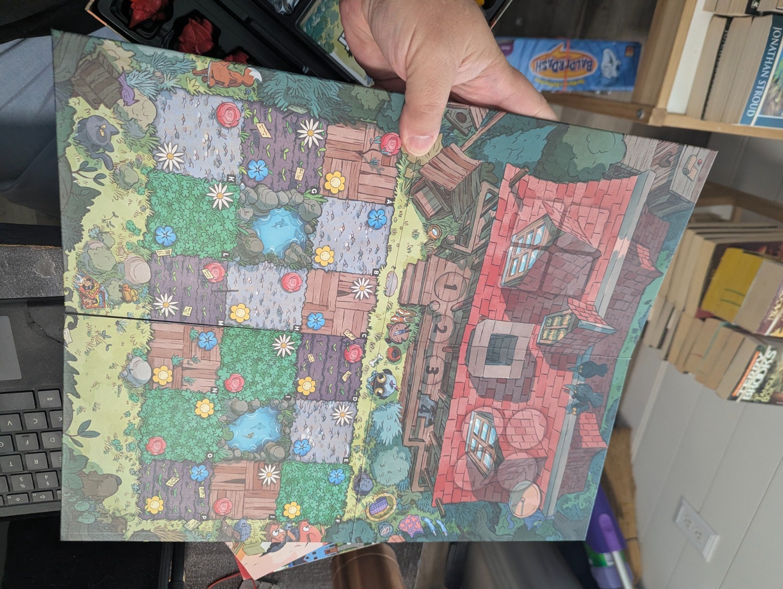 75 GNOM’ STREET Board Game 100% COMPLETE 2016 Area Control Game GNOME