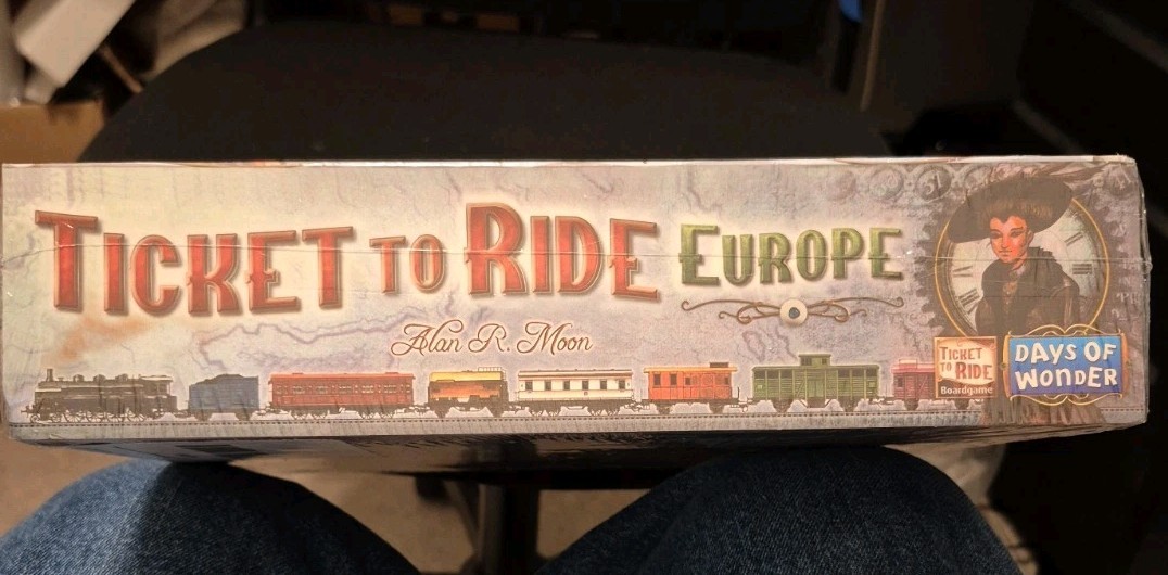 Ticket To Ride Europe Board Game Train Days Of Wonder – New in Box