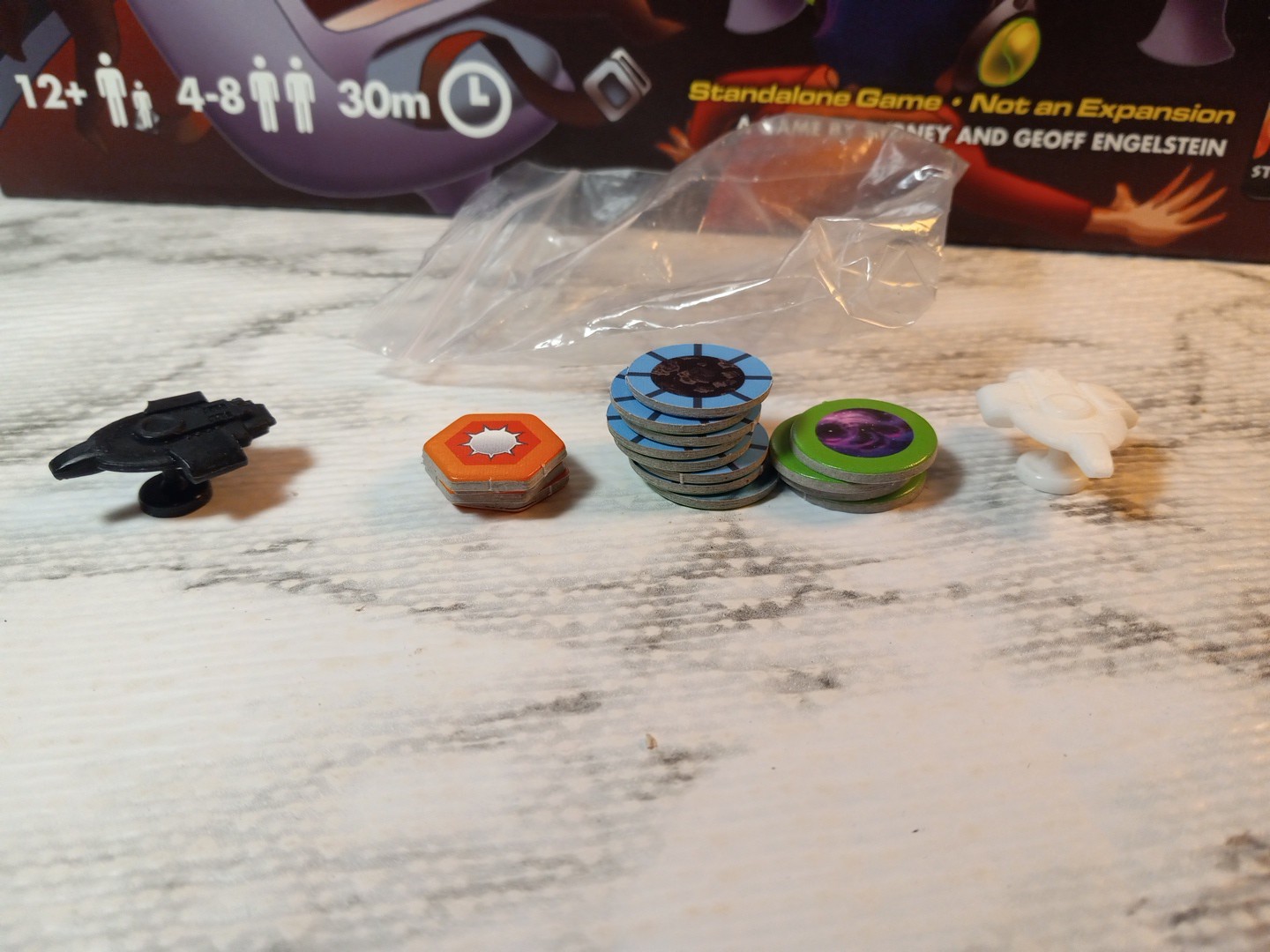 Space Cadets Dice Duel Standalone Board Game Stronghold Games 2013 Complete EUC