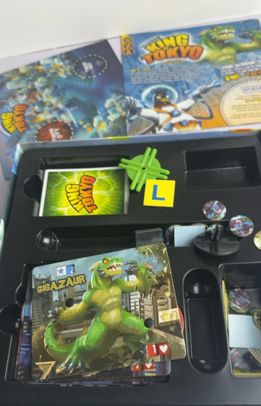 King of Tokyo Board Game IELLO Richard Garfield Monster Dice Game Good
