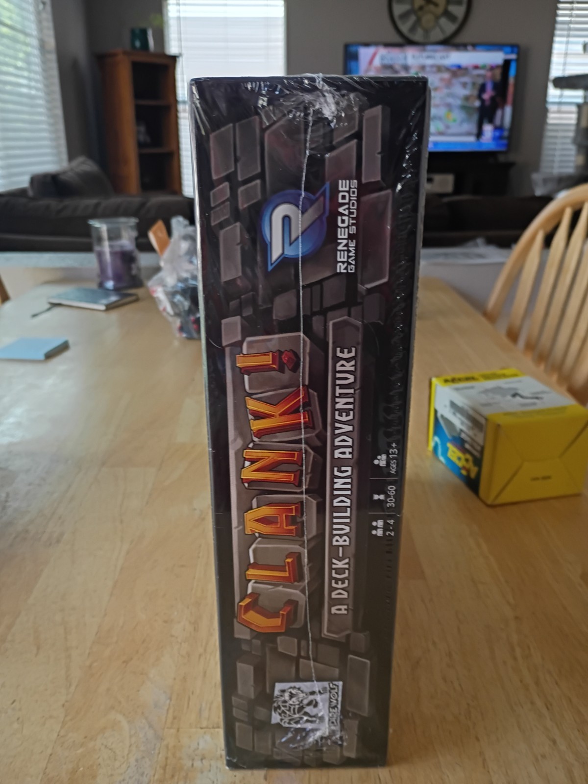 Clank! A Deck-Building Adventure Board Game Sealed Renegade Dire Wolf CLASSIC!!