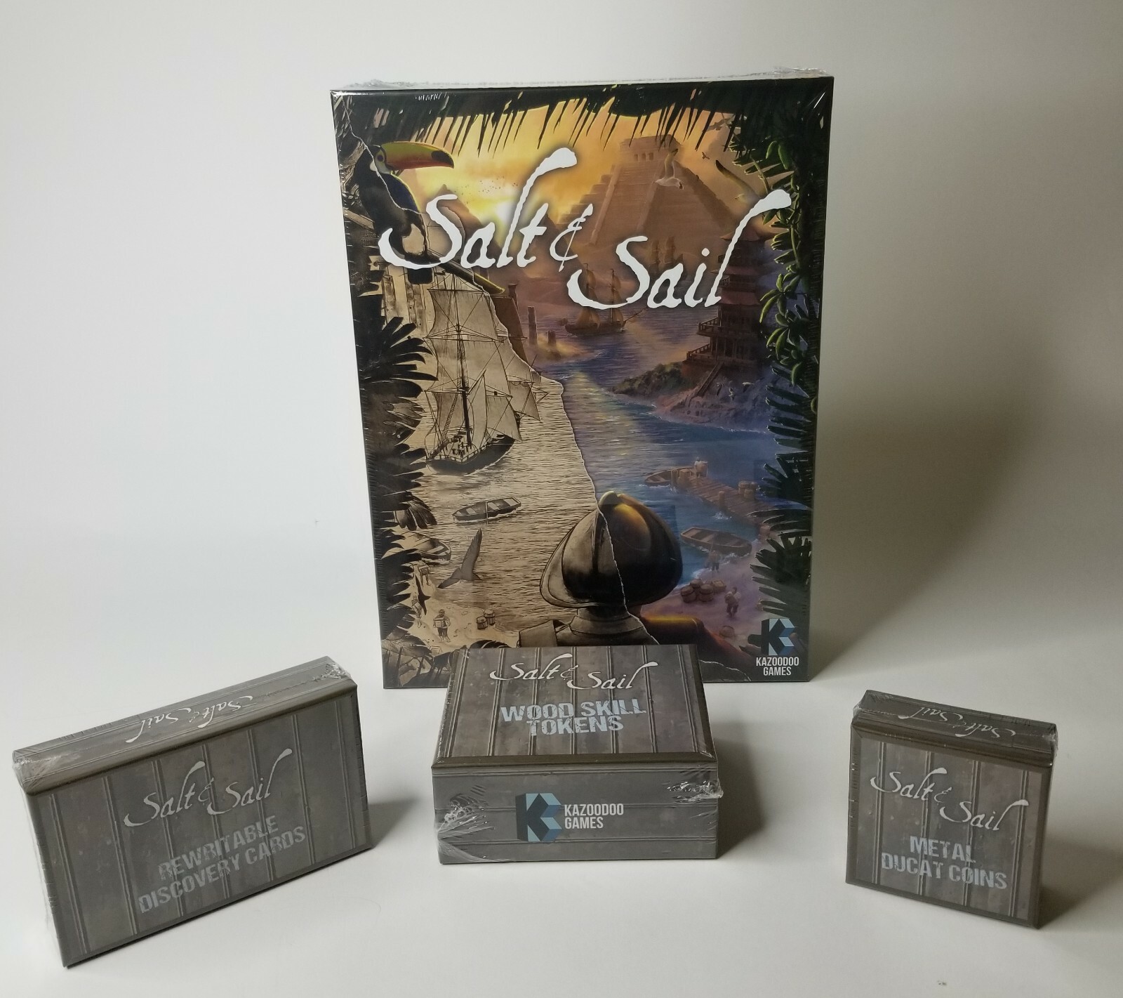 Salt & Sail Deluxe Kickstarter Limited Edition by Kazoodoo Games SEALED