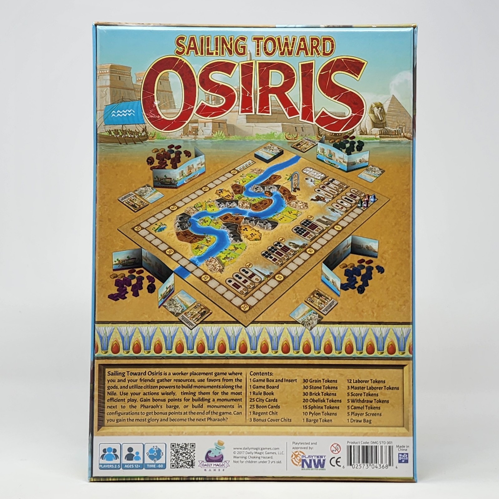 Sailing Toward Osiris Board Game Daily Magic Games 2017 Factory Sealed NEW