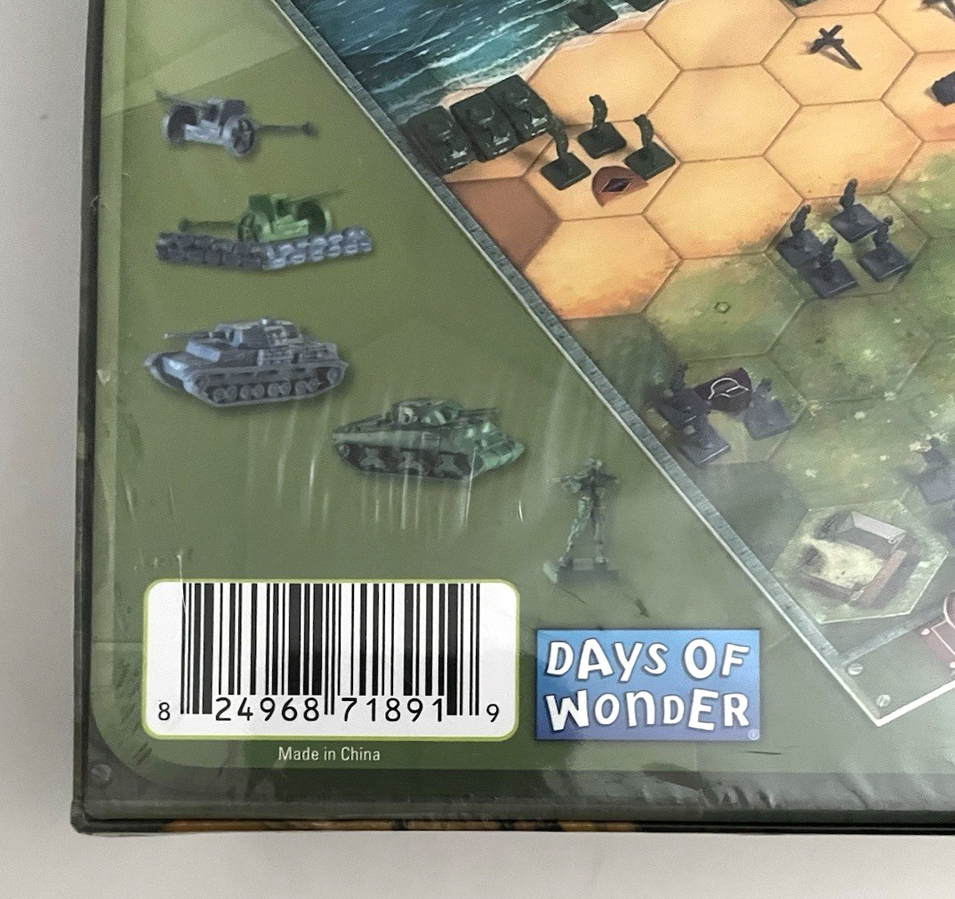 MEMOIR ’44 Board Game RICHARD BORG 60th Anniv of D-Day War NEW SEALED